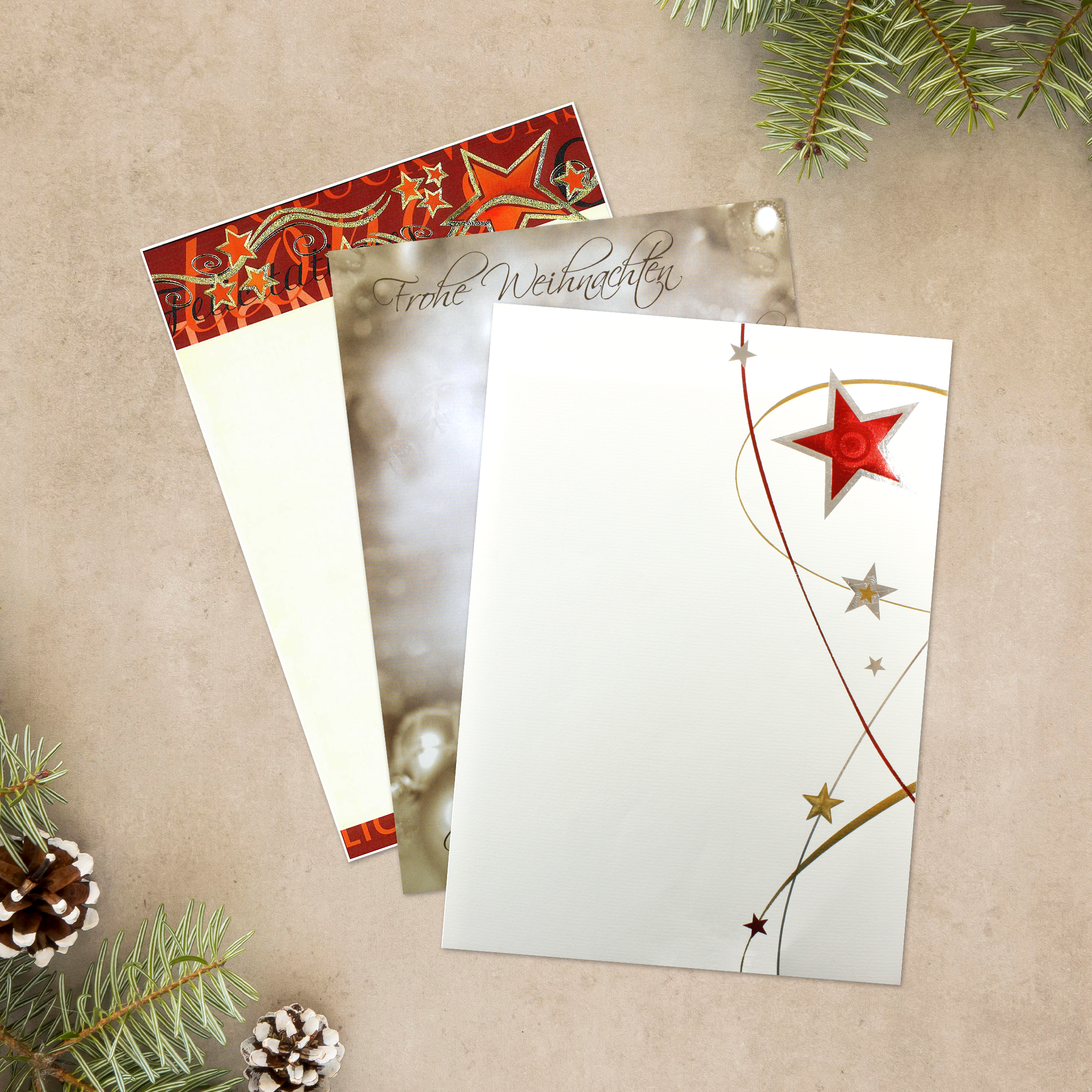 Weihnachtsbriefpapier